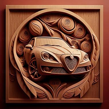 3D модель Alfa Romeo Giulietta 2010 р.в (STL)